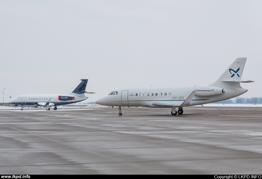 Air Alsie – Dassault Aviation Falcon 2000LXS OY-GFS