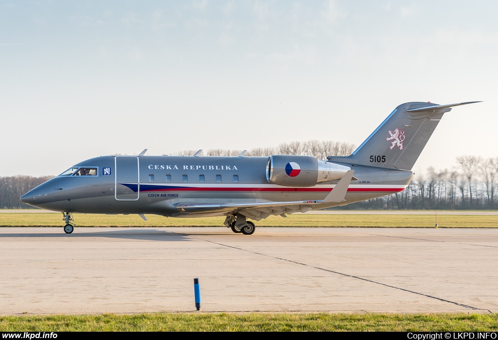 Czech Air Force – Canadair CL-600-2B16 Challenger 601-3A  5105