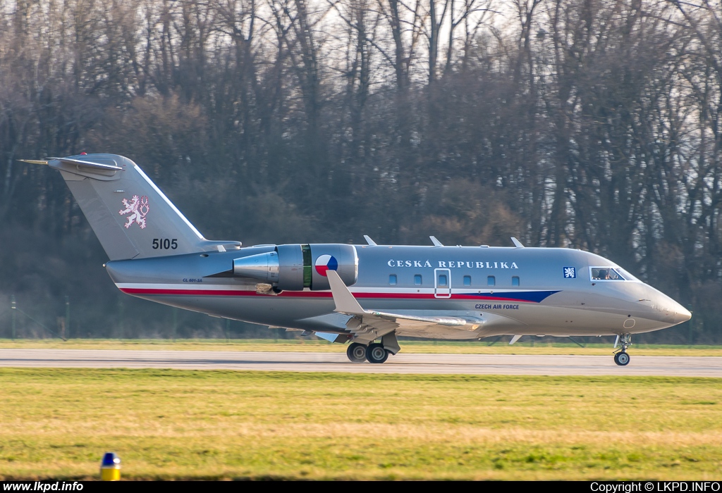 Czech Air Force – Canadair CL-600-2B16 Challenger 601-3A  5105