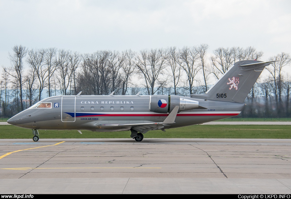 Czech Air Force – Canadair CL-600-2B16 Challenger 601-3A  5105