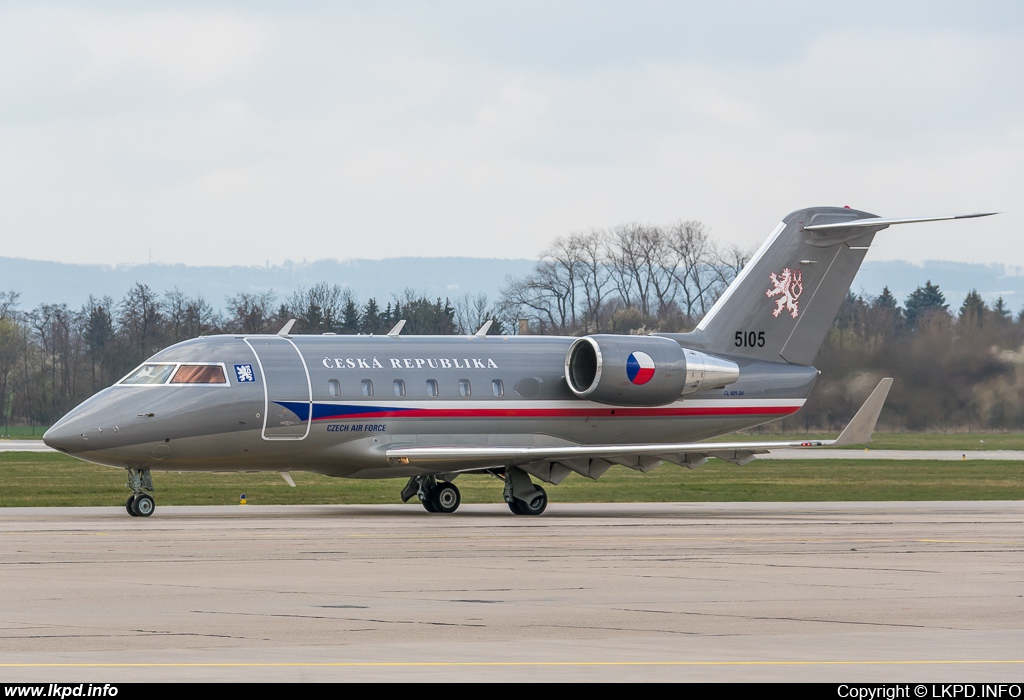 Czech Air Force – Canadair CL-600-2B16 Challenger 601-3A  5105