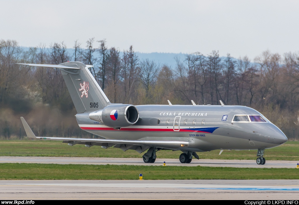 Czech Air Force – Canadair CL-600-2B16 Challenger 601-3A  5105