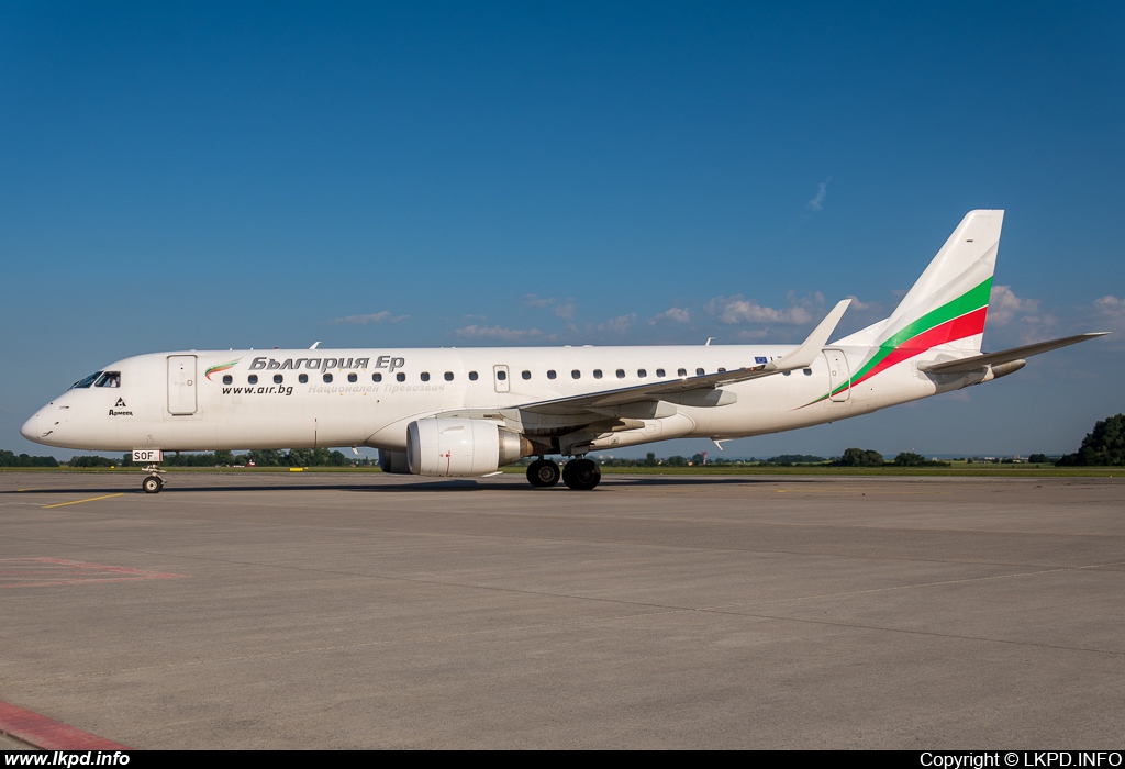 Bulgaria Air – Embraer ERJ-190-100IGW 190AR LZ-SOF