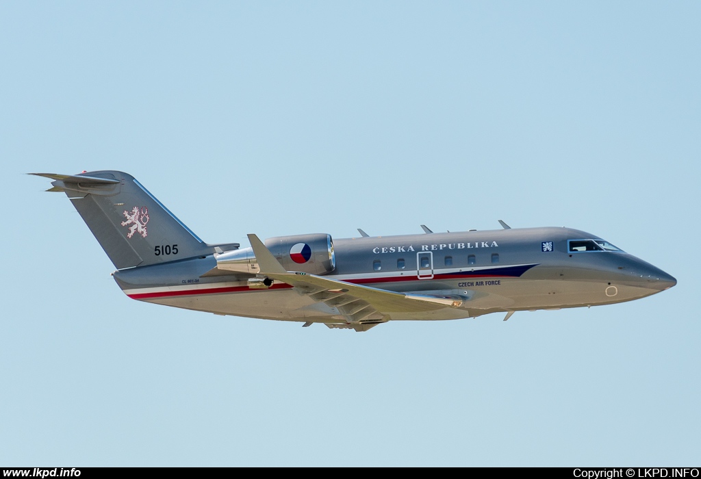 Czech Air Force – Canadair CL-600-2B16 Challenger 601-3A  5105