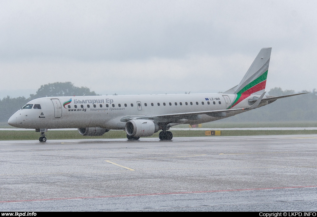 Bulgaria Air – Embraer ERJ-190-100IGW 190AR LZ-VAR