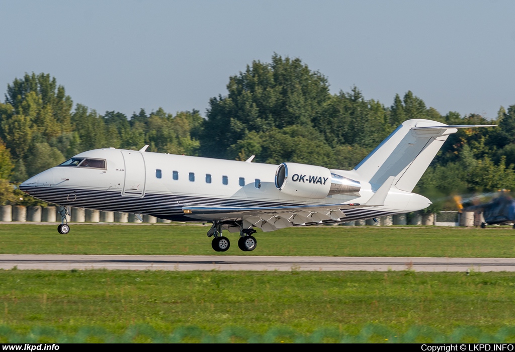 clair Aviation – Canadair CL-600-2B16 Challenger 605 OK-WAY