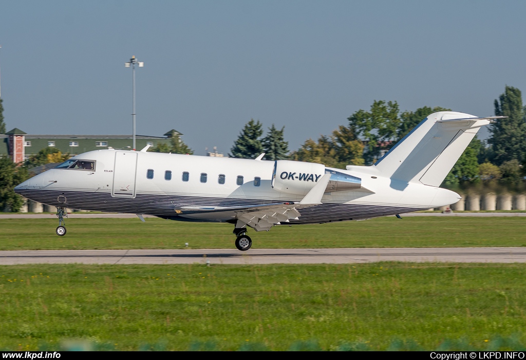 clair Aviation – Canadair CL-600-2B16 Challenger 605 OK-WAY