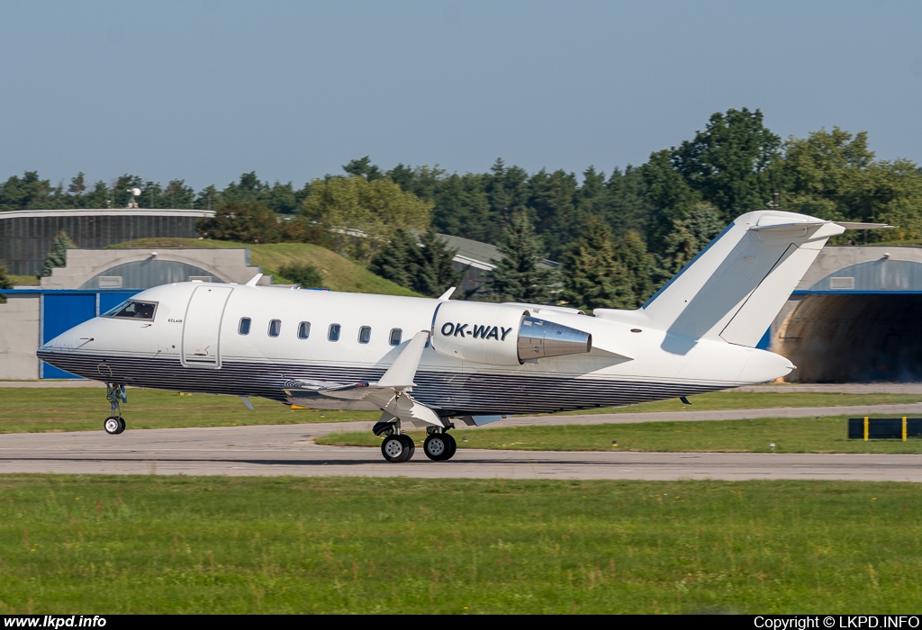 clair Aviation – Canadair CL-600-2B16 Challenger 605 OK-WAY