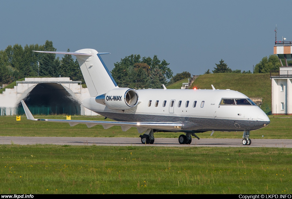 clair Aviation – Canadair CL-600-2B16 Challenger 605 OK-WAY