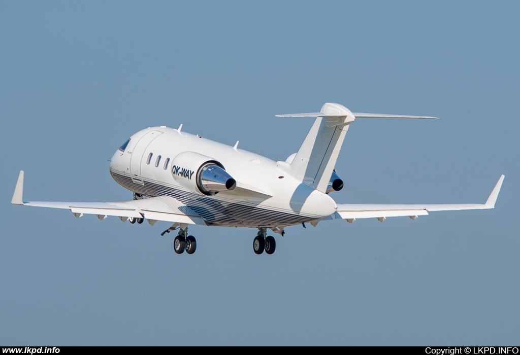 clair Aviation – Canadair CL-600-2B16 Challenger 605 OK-WAY