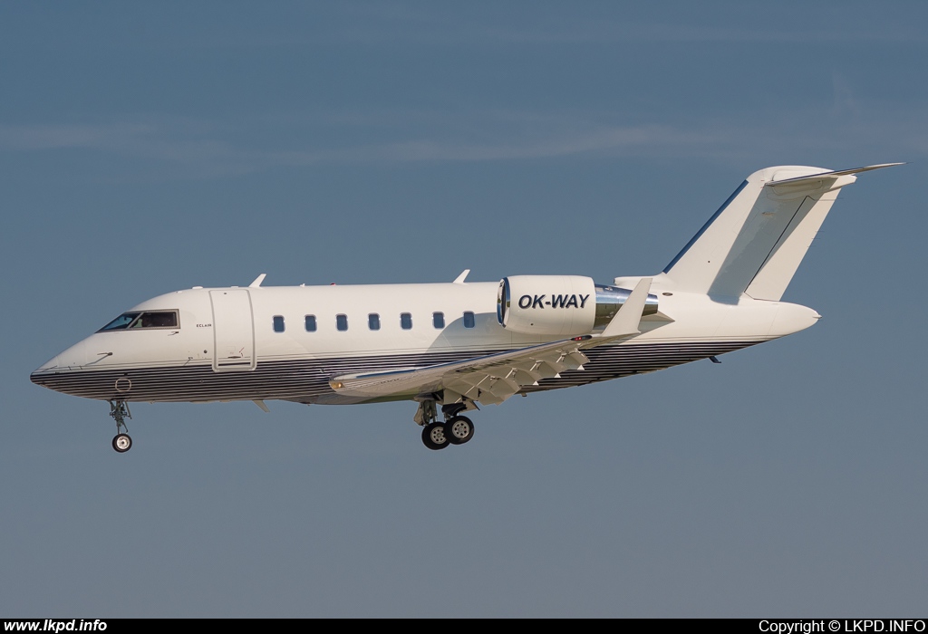 clair Aviation – Canadair CL-600-2B16 Challenger 605 OK-WAY