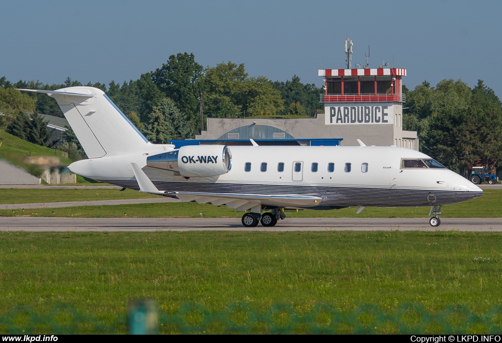 clair Aviation – Canadair CL-600-2B16 Challenger 605 OK-WAY