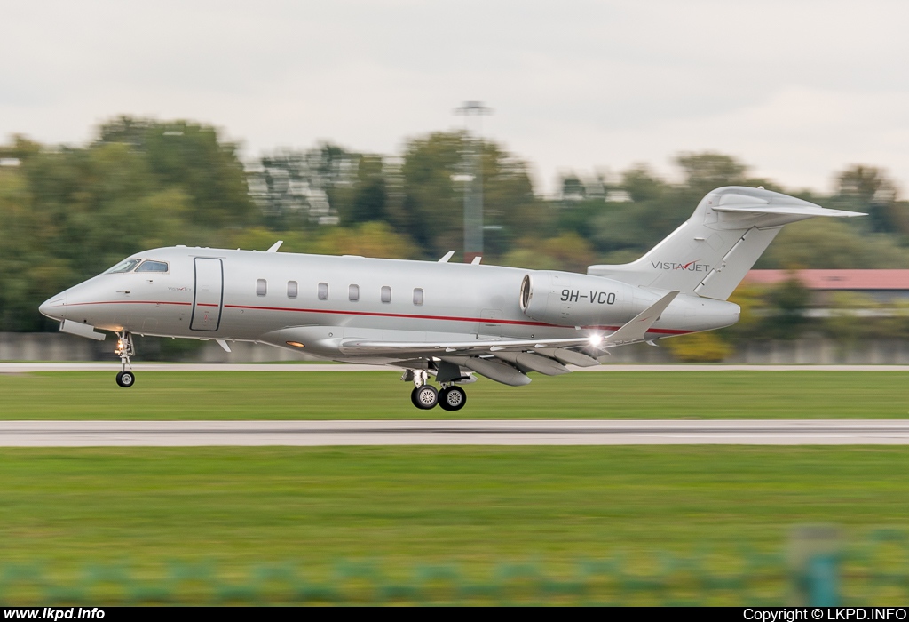 VistaJet – Bombardier BD-100-1A10 Challenger 350 9H-VCO