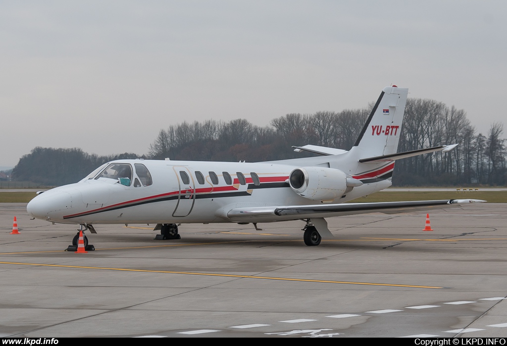 Adriatic Airways  – Cessna 551 Citation II/SP YU-BTT