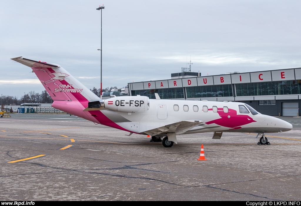 Pink Sparrow – Cessna C525A CJ2 OE-FSP