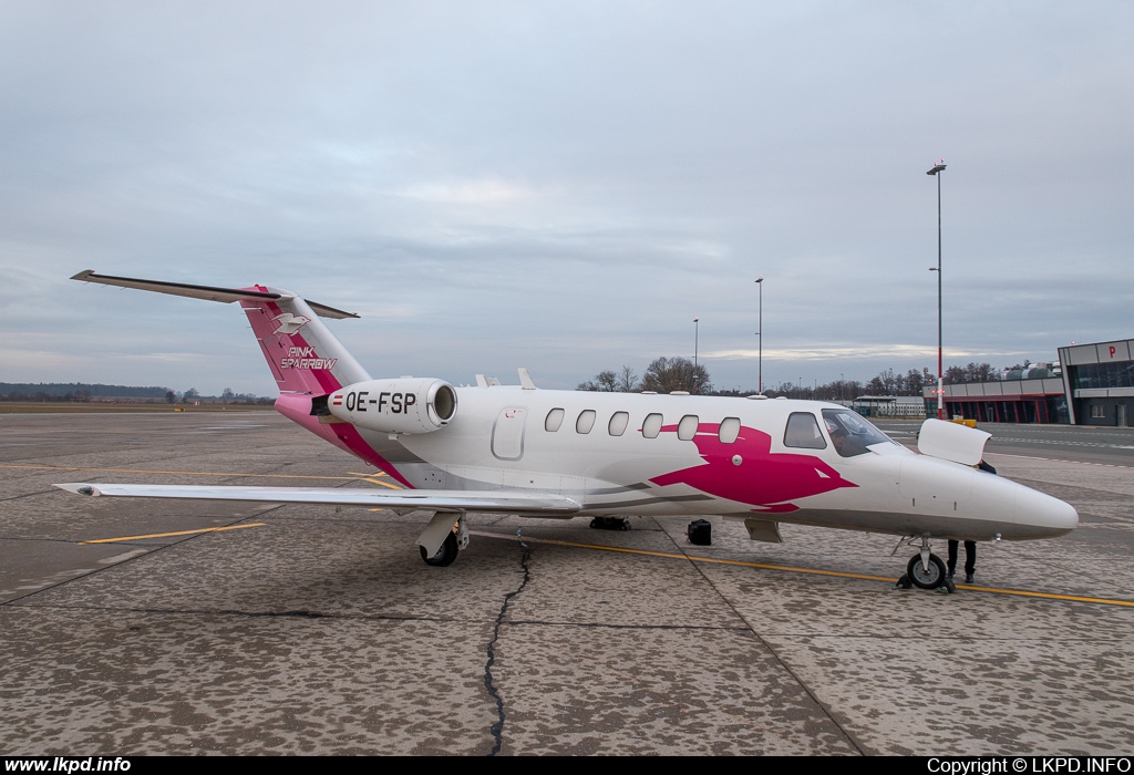 Pink Sparrow – Cessna C525A CJ2 OE-FSP