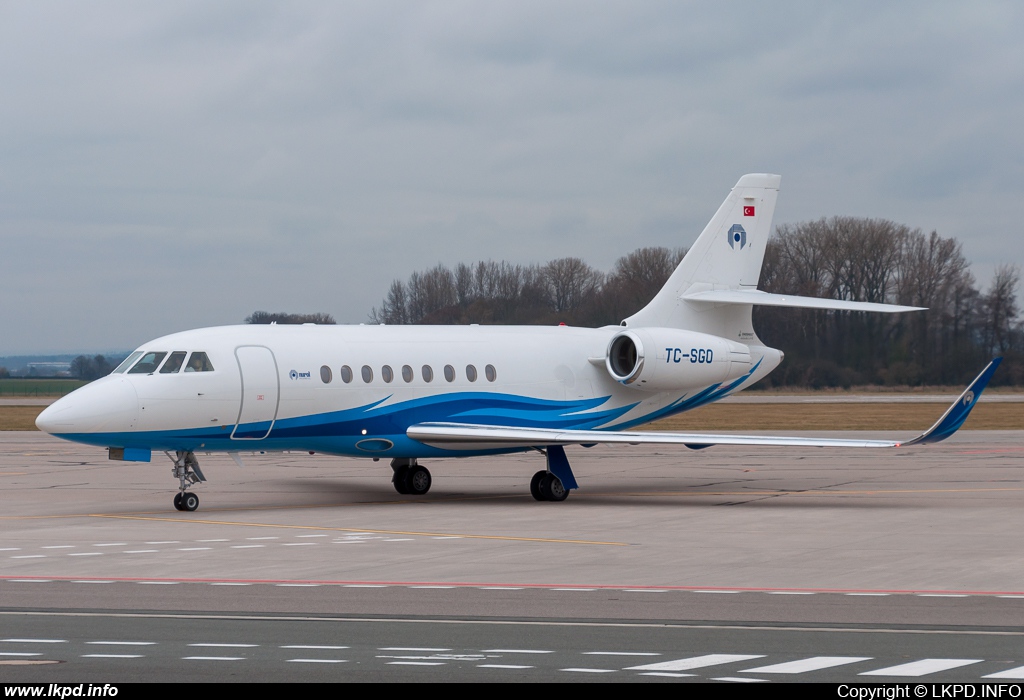 Nurol Havacilik – Dassault Aviation Falcon 2000EX TC-SGO