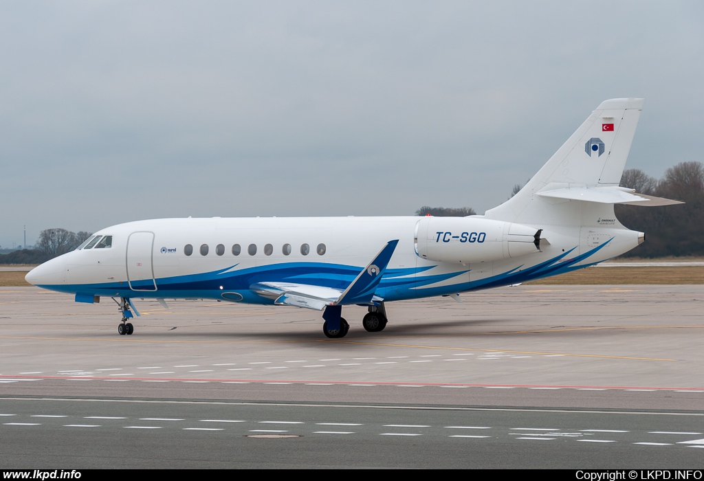 Nurol Havacilik – Dassault Aviation Falcon 2000EX TC-SGO