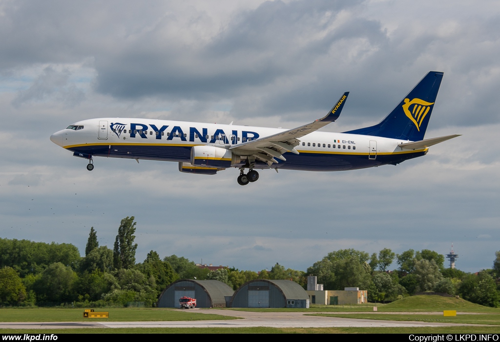 Ryanair – Boeing B737-8AS EI-ENL