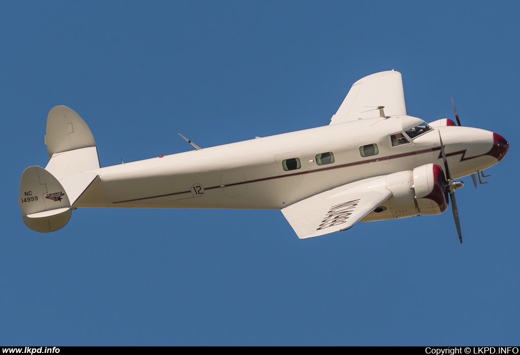 Private/Soukrom – Lockheed 12-A Electra NC14999