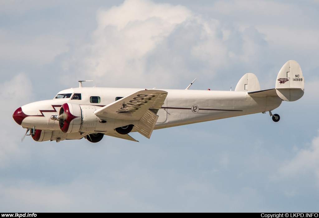 Private/Soukrom – Lockheed 12-A Electra NC14999