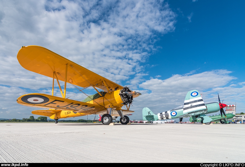 Private/Soukrom – Boeing N2S-5 Kaydet (E75) N43GK