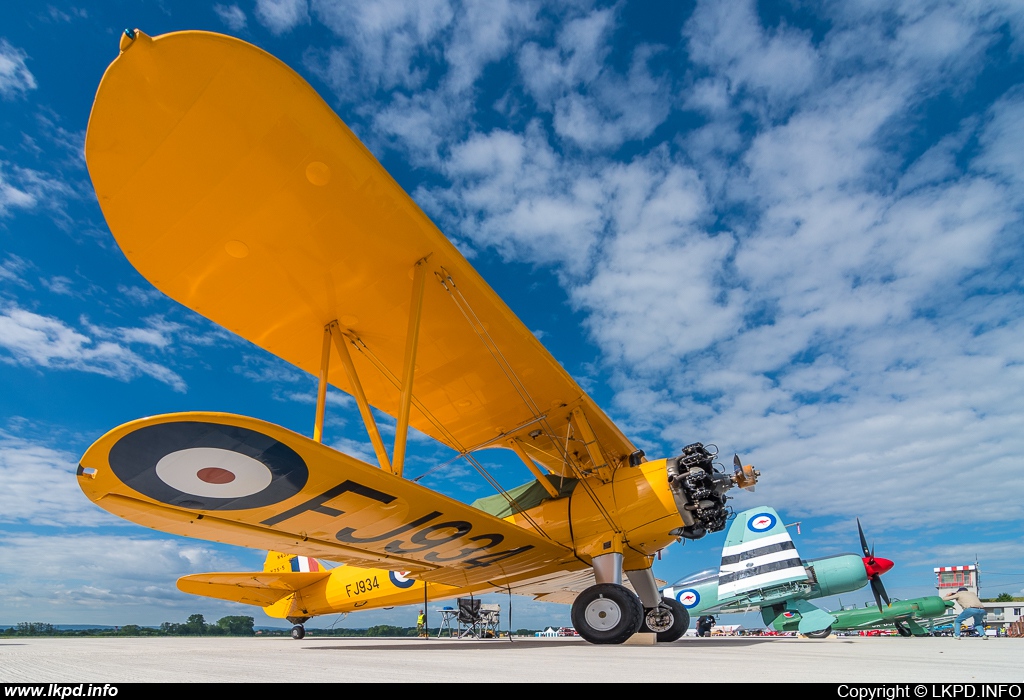 Private/Soukrom – Boeing N2S-5 Kaydet (E75) N43GK