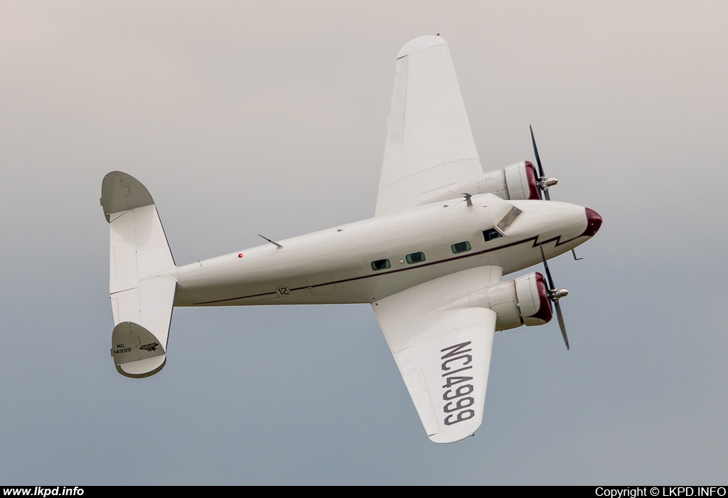 Private/Soukrom – Lockheed 12-A Electra NC14999