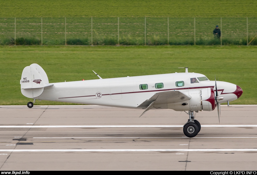 Private/Soukrom – Lockheed 12-A Electra NC14999