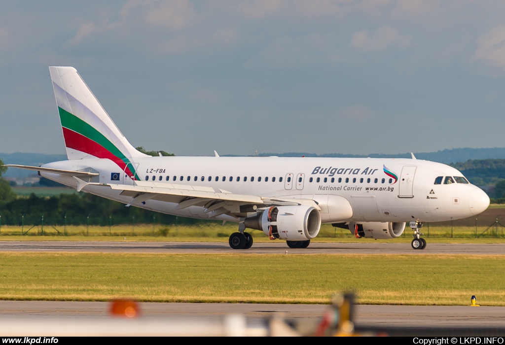 Bulgaria Air – Airbus A319-112 LZ-FBA