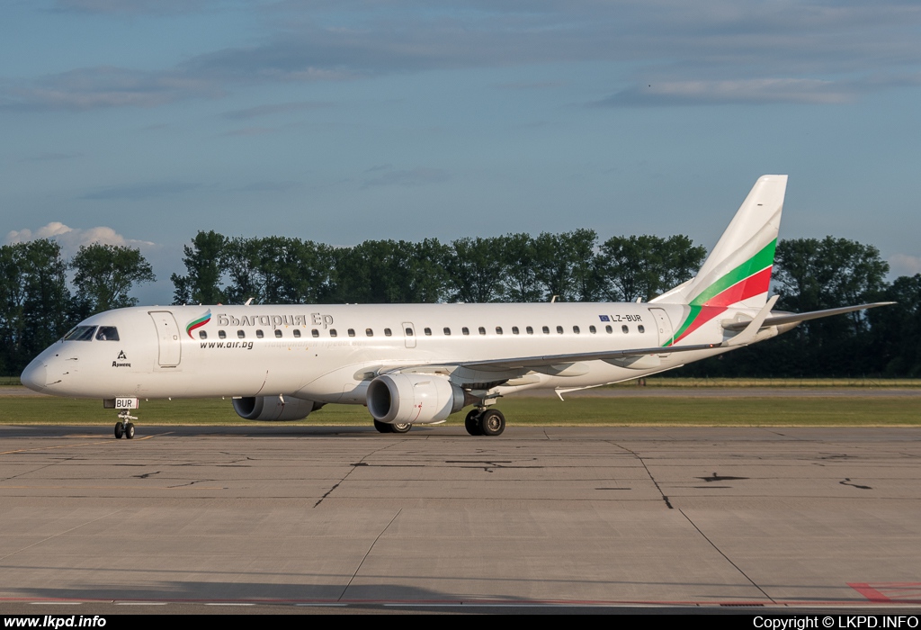 Bulgaria Air – Embraer ERJ-190-100IGW 190AR LZ-BUR