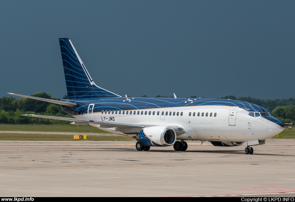 KlasJet – Boeing B737-522 LY-JMS