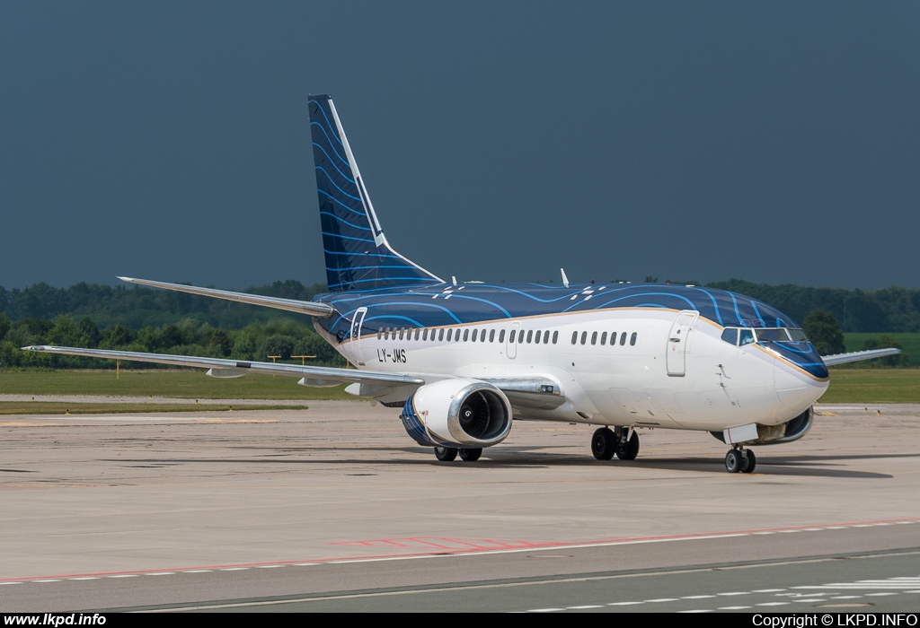 KlasJet – Boeing B737-522 LY-JMS