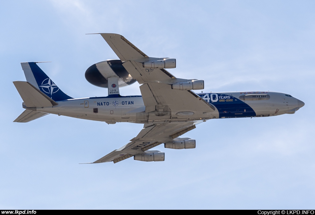 NATO – Boeing E-3A AWACS LX-N90450