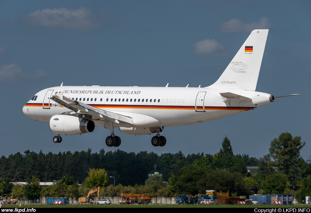 Germany Air Force – Airbus A319-133X(CJ) 15+03