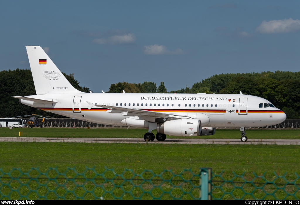 Germany Air Force – Airbus A319-133X(CJ) 15+03