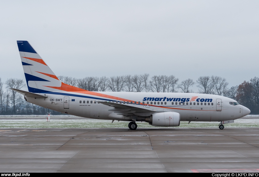 Smart Wings – Boeing B737-7Q8 OK-SWT