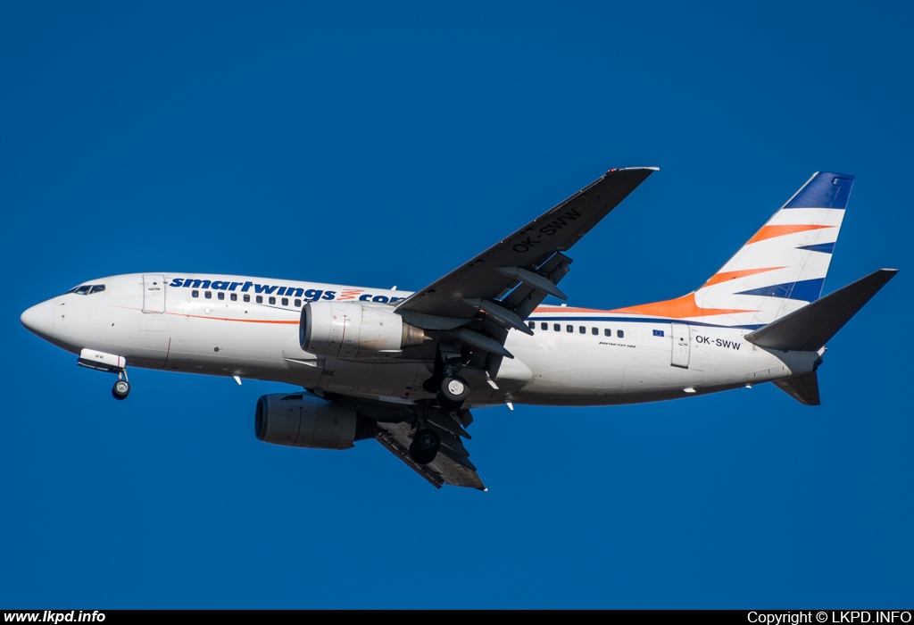 Smart Wings – Boeing B737-7Q8 OK-SWW