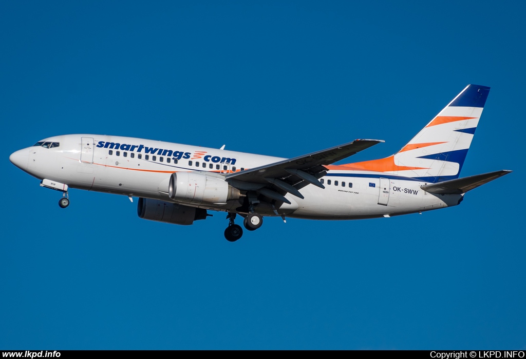 Smart Wings – Boeing B737-7Q8 OK-SWW