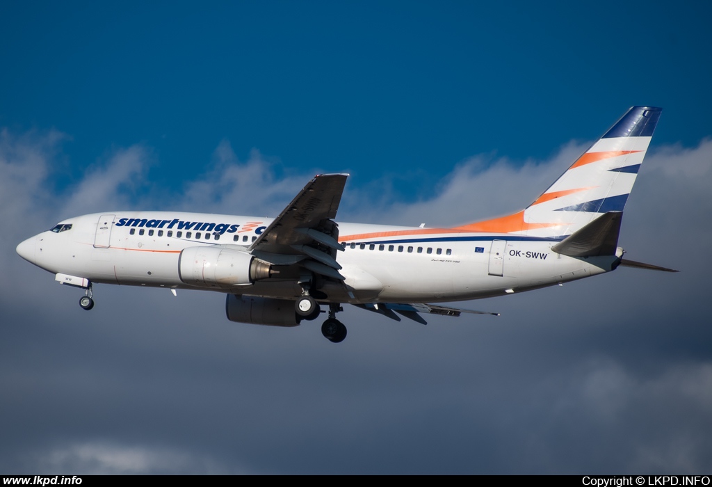 Smart Wings – Boeing B737-7Q8 OK-SWW