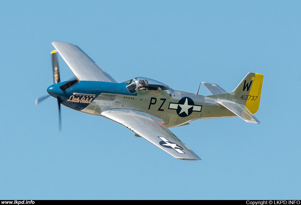 Private/Soukrom – North American P-51D Mustang OO-PSI