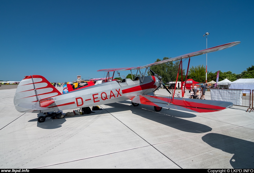 Private/Soukrom – Focke-Wulf Sk12 Stieglitz (Fw-44J) D-EQAX