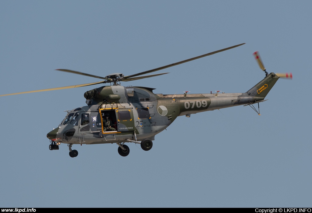 Czech Air Force – PZL-Swidnik W-3A Sokol 0709