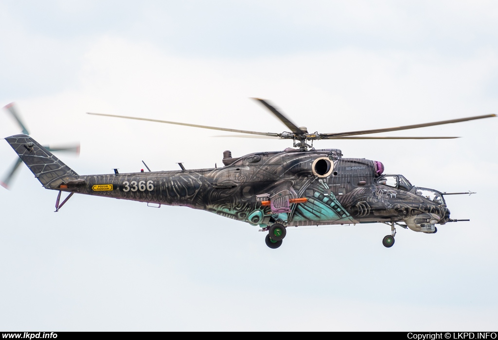 Czech Air Force – Mil Mi-35 3366