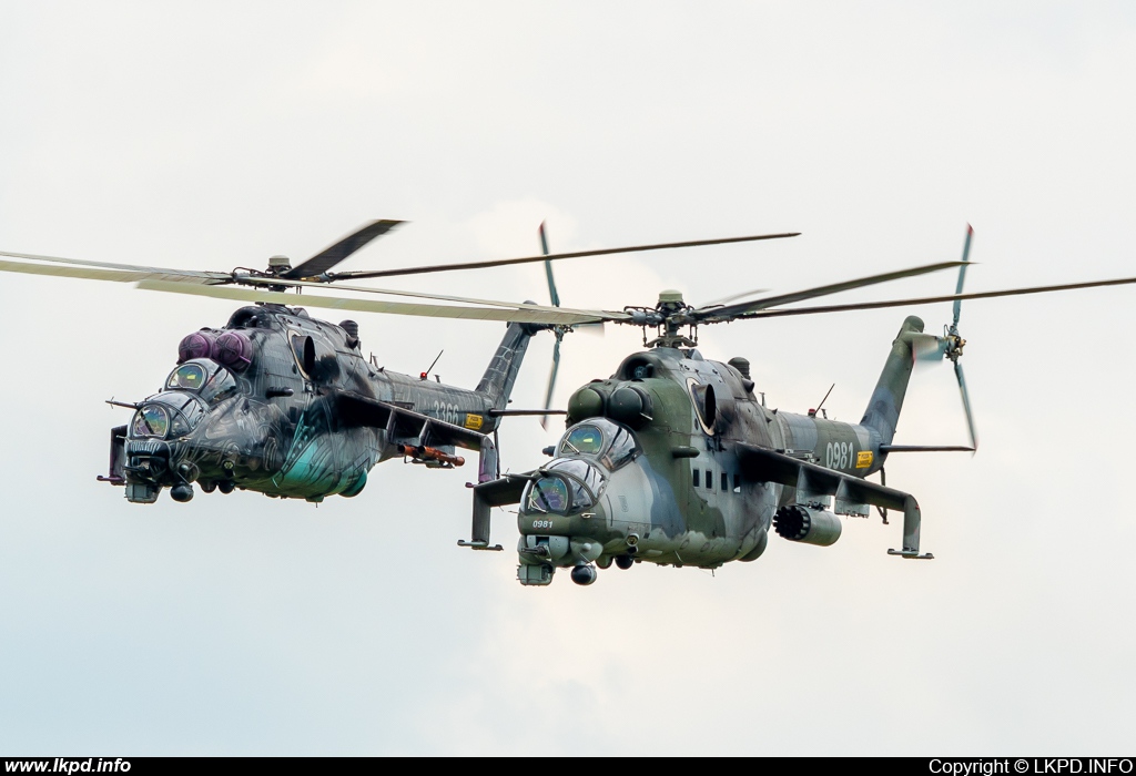 Czech Air Force – Mil Mi-35 0981