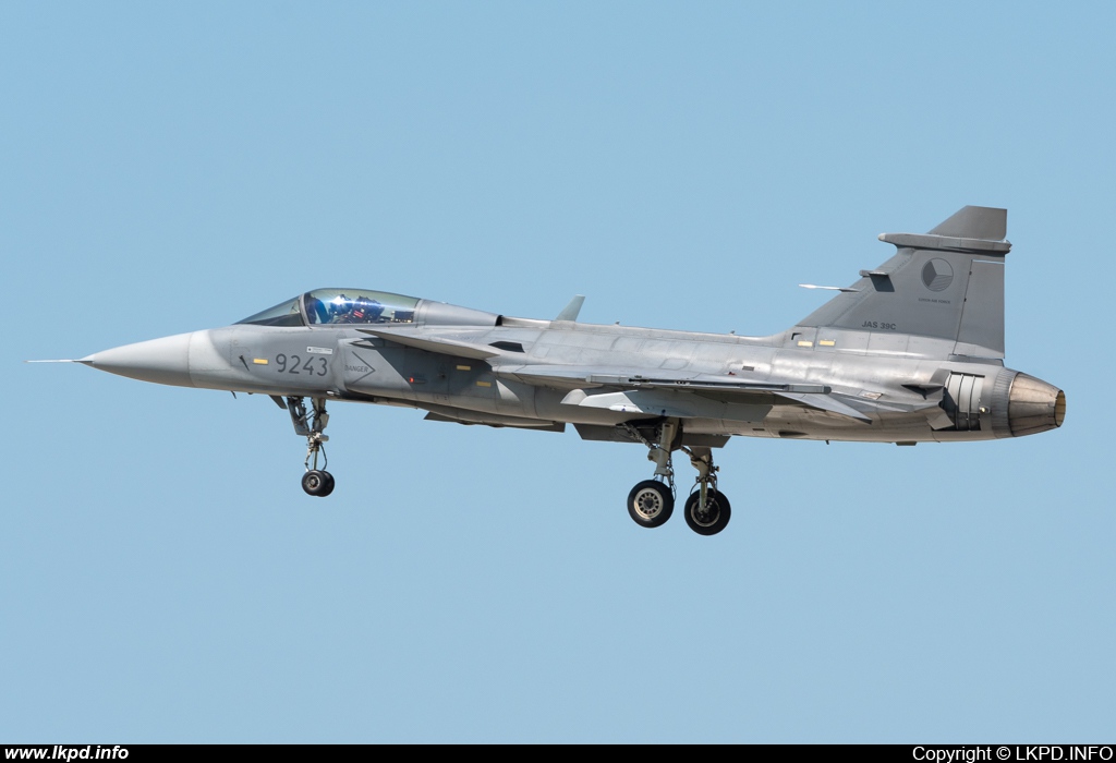 Czech Air Force – Saab JAS-39C Gripen 9243