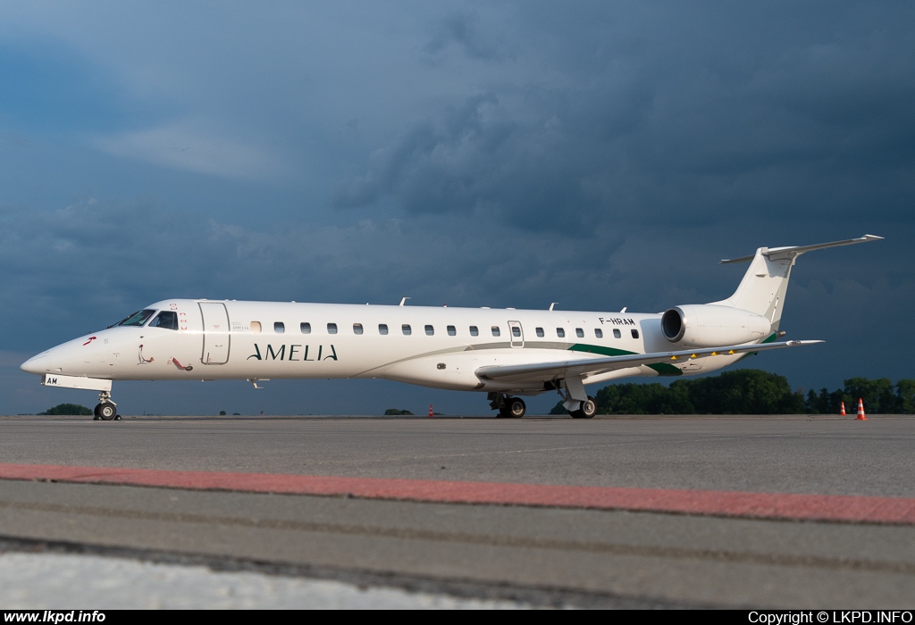 Amelia – Embraer EMB-145LU F-HRAM