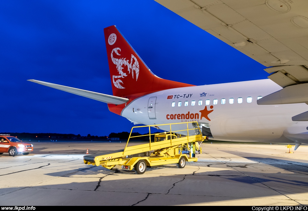 Corendon Airlines – Boeing B737-8AS TC-TJY