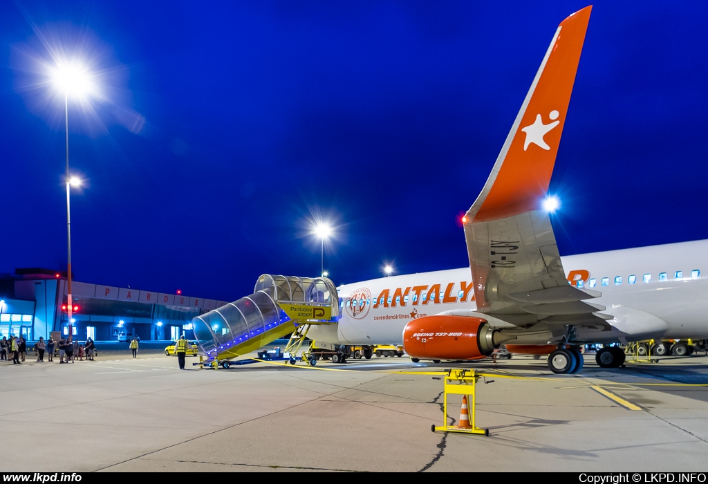 Corendon Airlines – Boeing B737-8AS TC-TJY