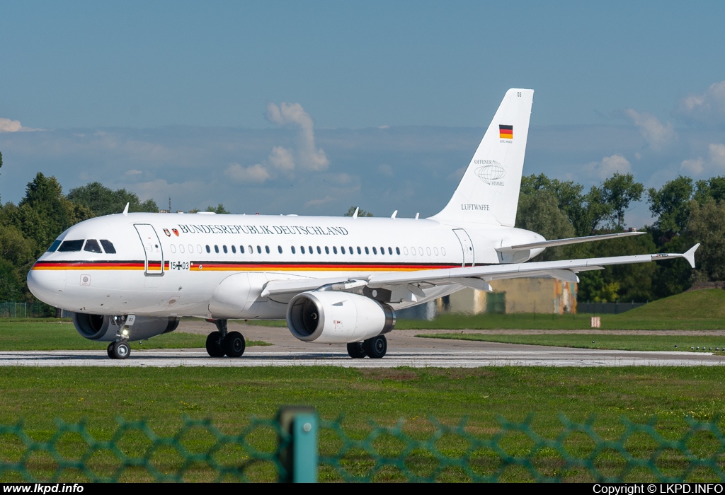 Germany Air Force – Airbus A319-133X(CJ) 15+03